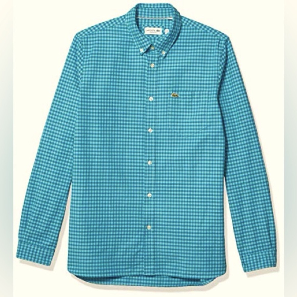 Lacoste Gingham Button Down Shirt